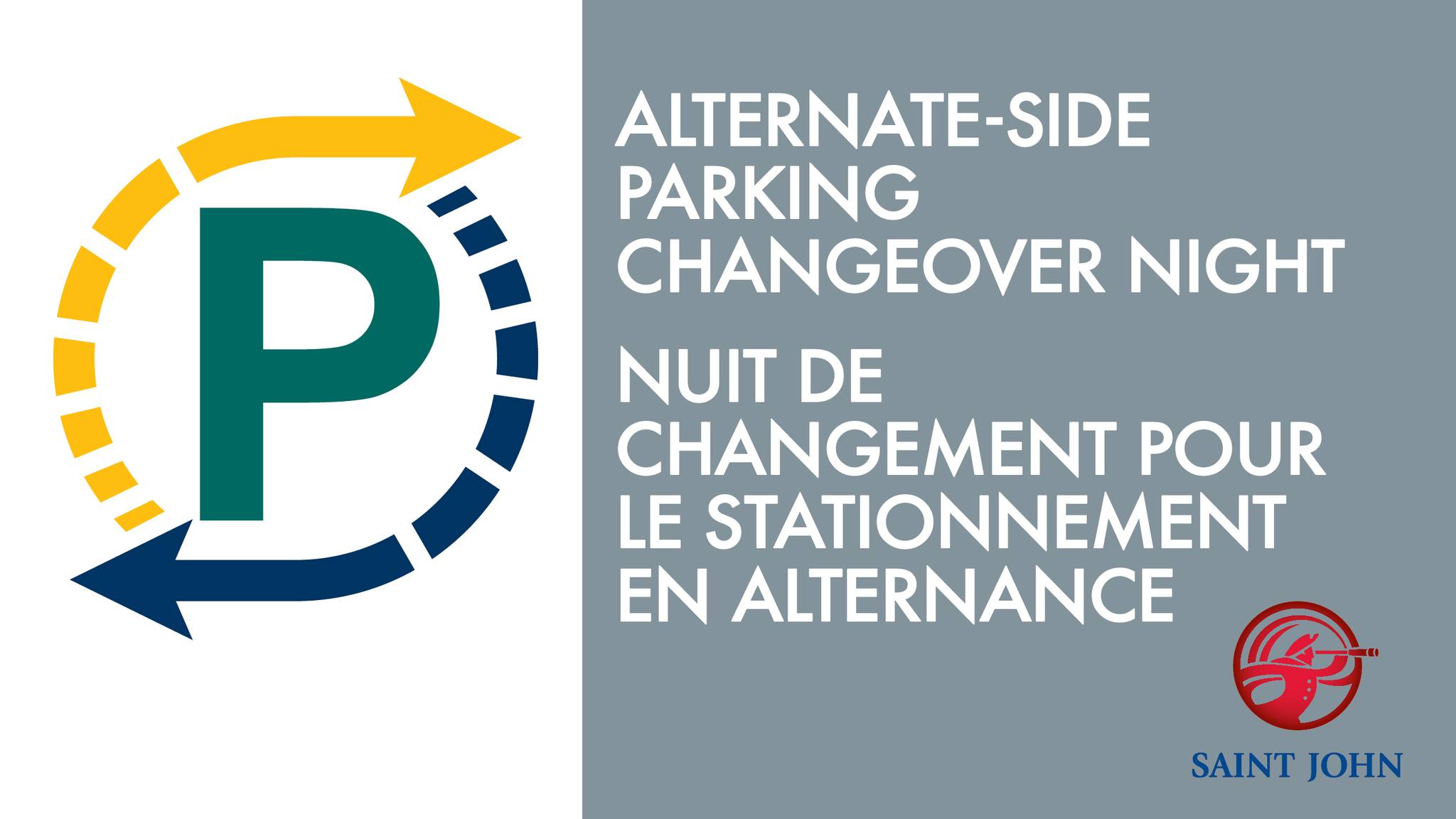 A graphic showing a car parked on the odd-numbered side of the street on an odd day of the month.