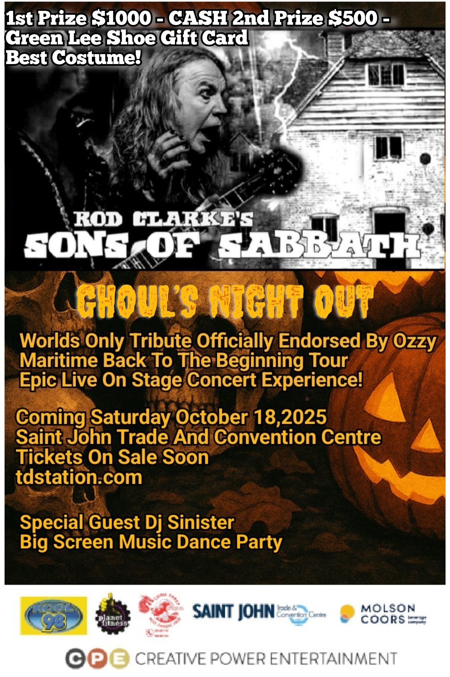 Halloween concert with Sons of Sabbath