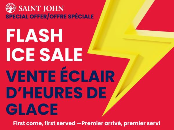 Flash Ice Sale graphic