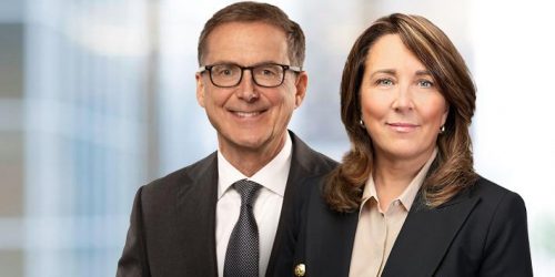 Governor Tiff Macklem and Senior Deputy Governor Carolyn Rogers