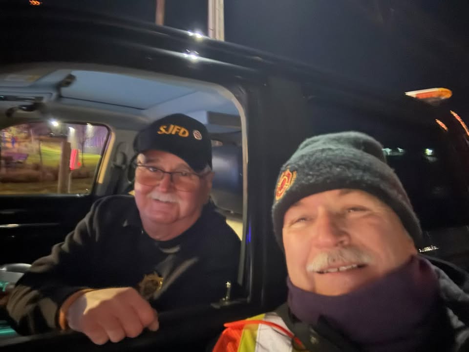 Saint John Firefighters during the parade.