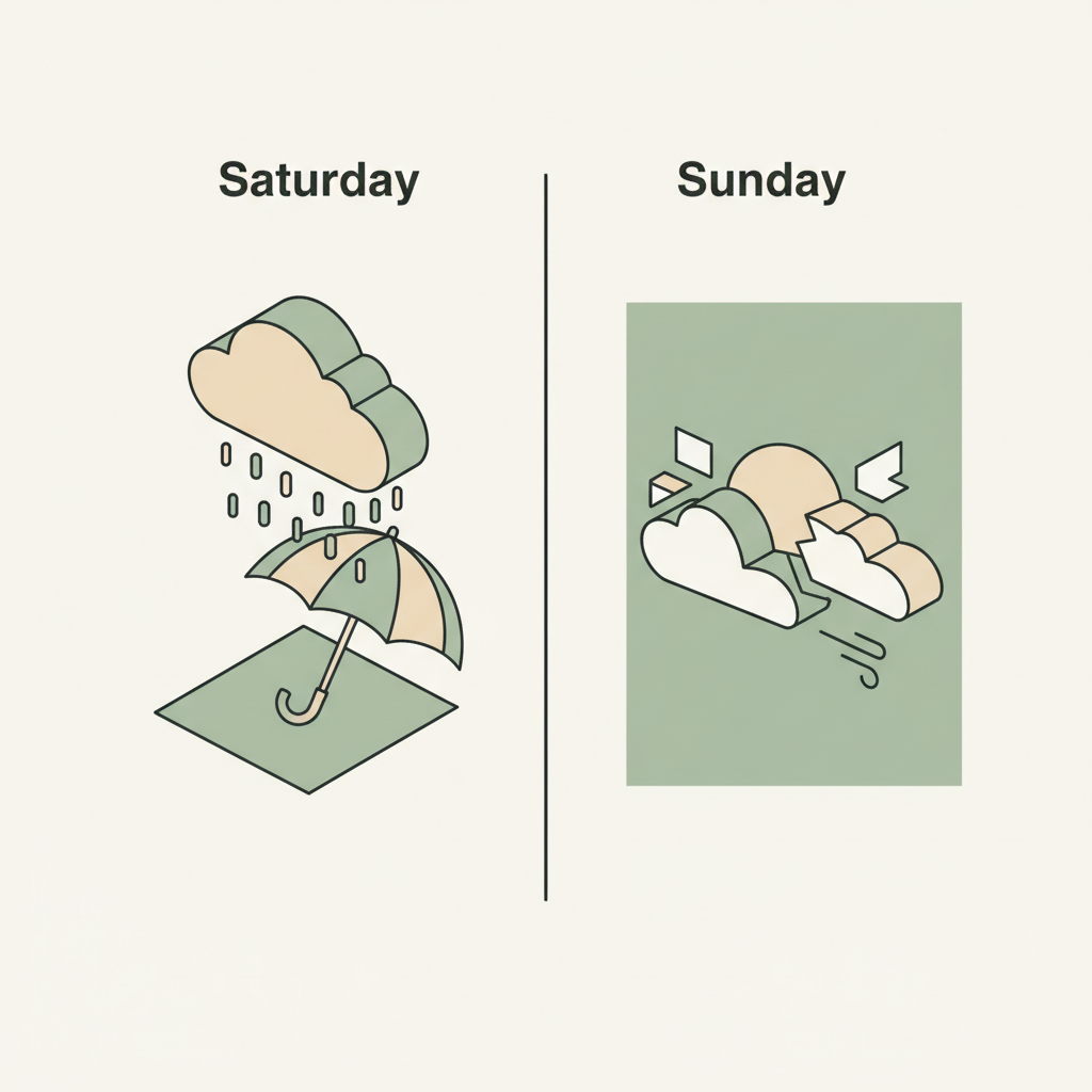 Saint John Weekend Weather: Rainy Saturday Gives Way to Clear Skies Sunday, Nov 8-9