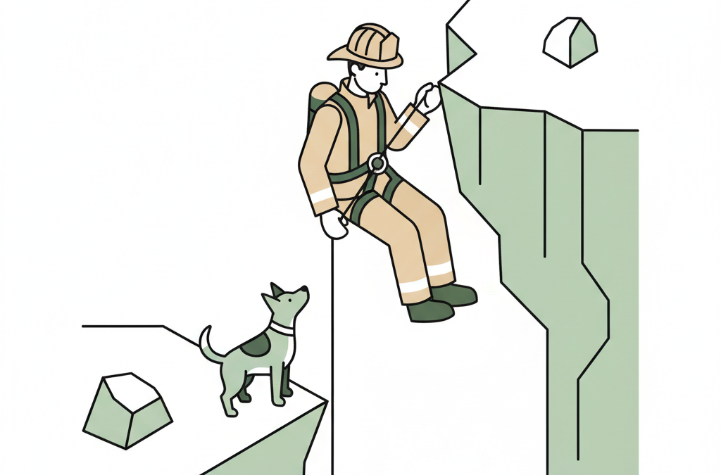 Saint John Firefighters Execute Daring Cliffside Rope Rescue to Save Dog in Lorneville