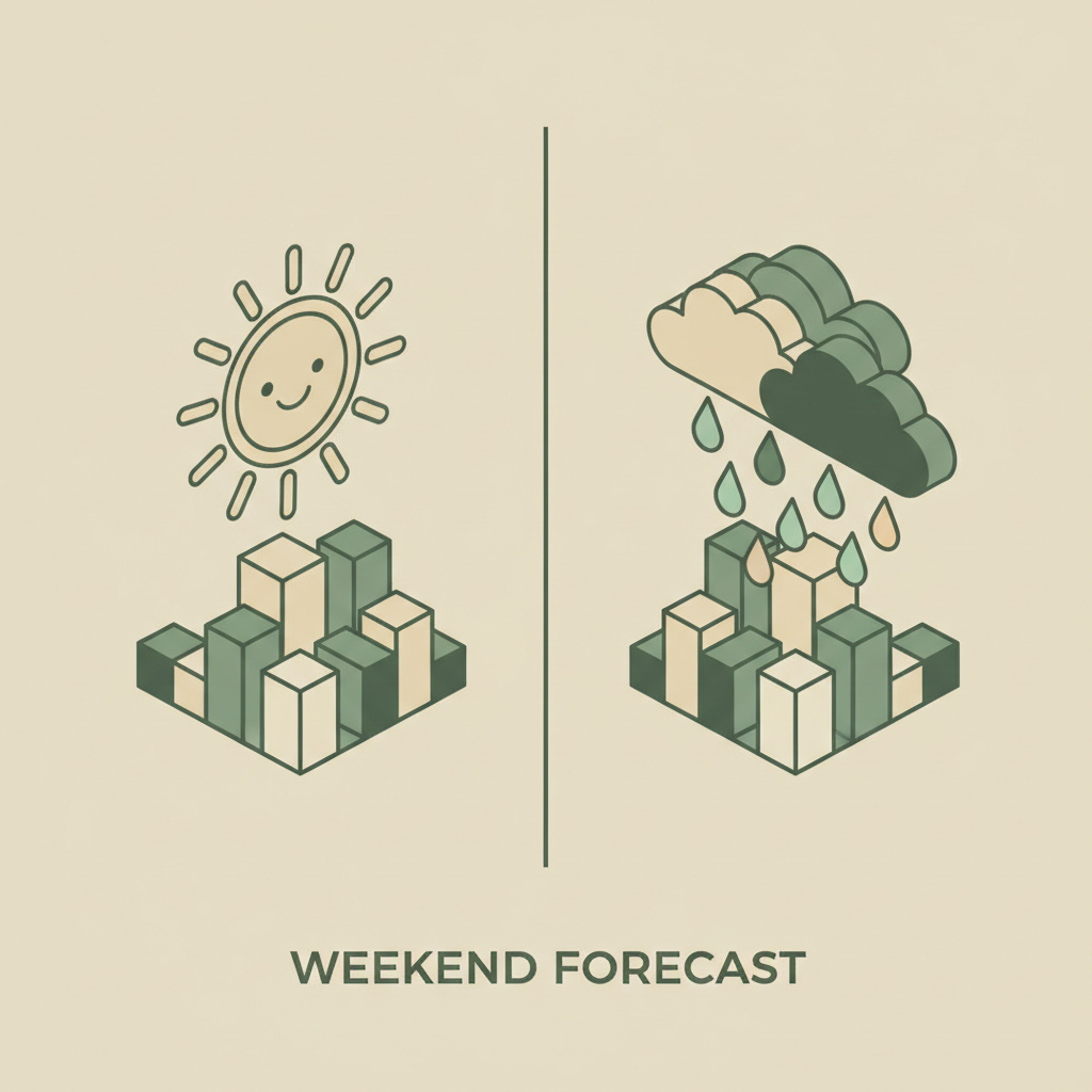 Saint John Weekend Weather: Sunshine Saturday, Soaking Rain Sunday (Nov 15-16)