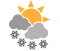 Chance of flurries icon