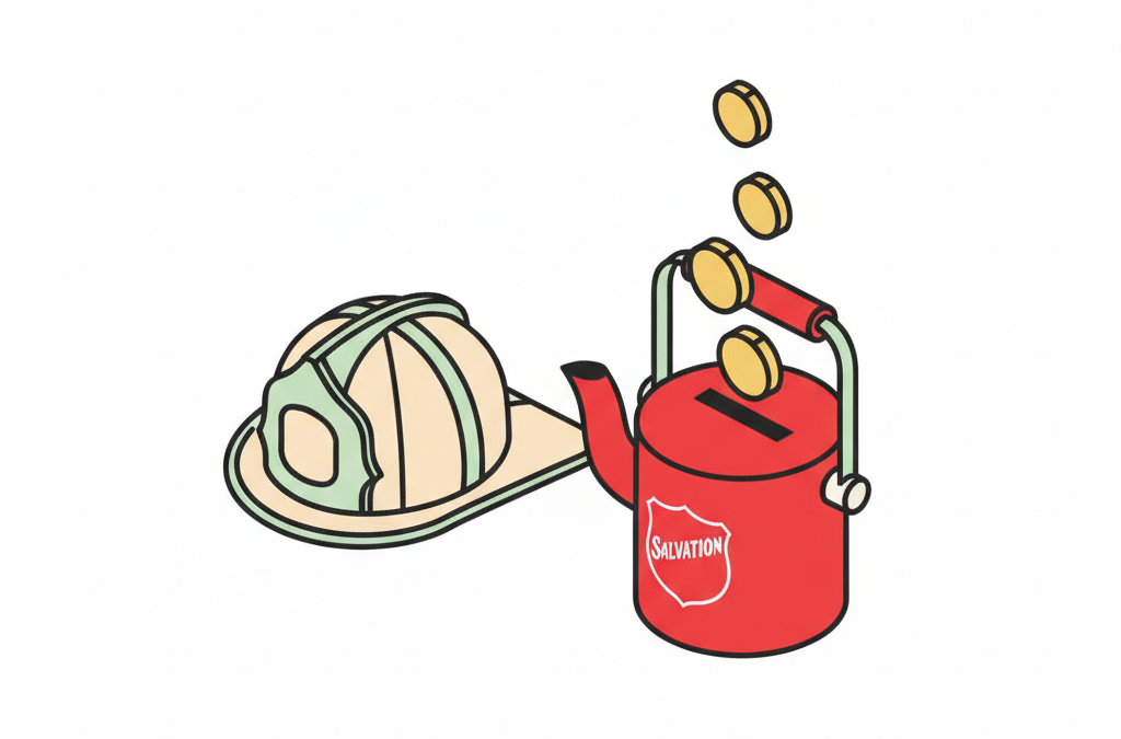 Saint John Firefighters Raise Over $13,000 for Salvation Army in Annual Kettle Blitz