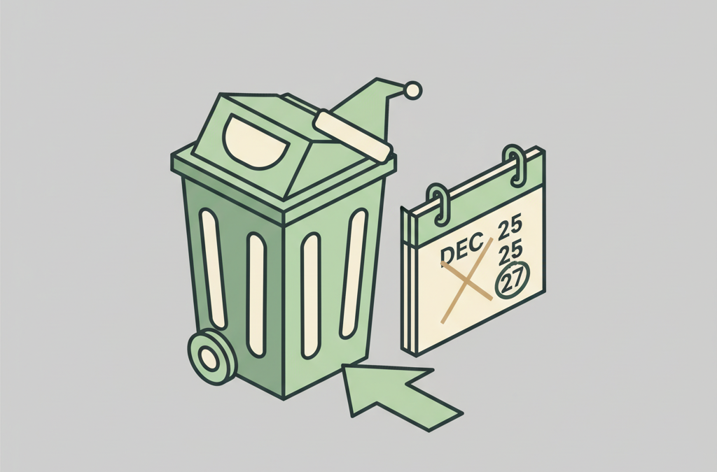 Saint John Holiday Garbage Schedule: Christmas Day Collection Moved