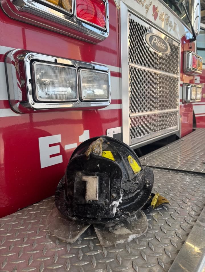 Saint John Firefighters responding to a call on King Street