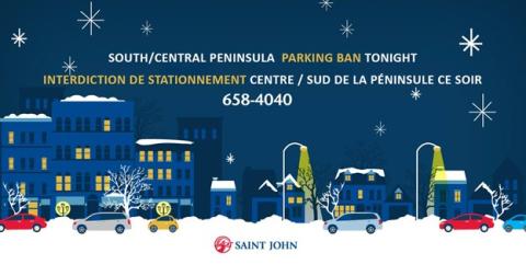 South Central Peninsula Parking Ban Area