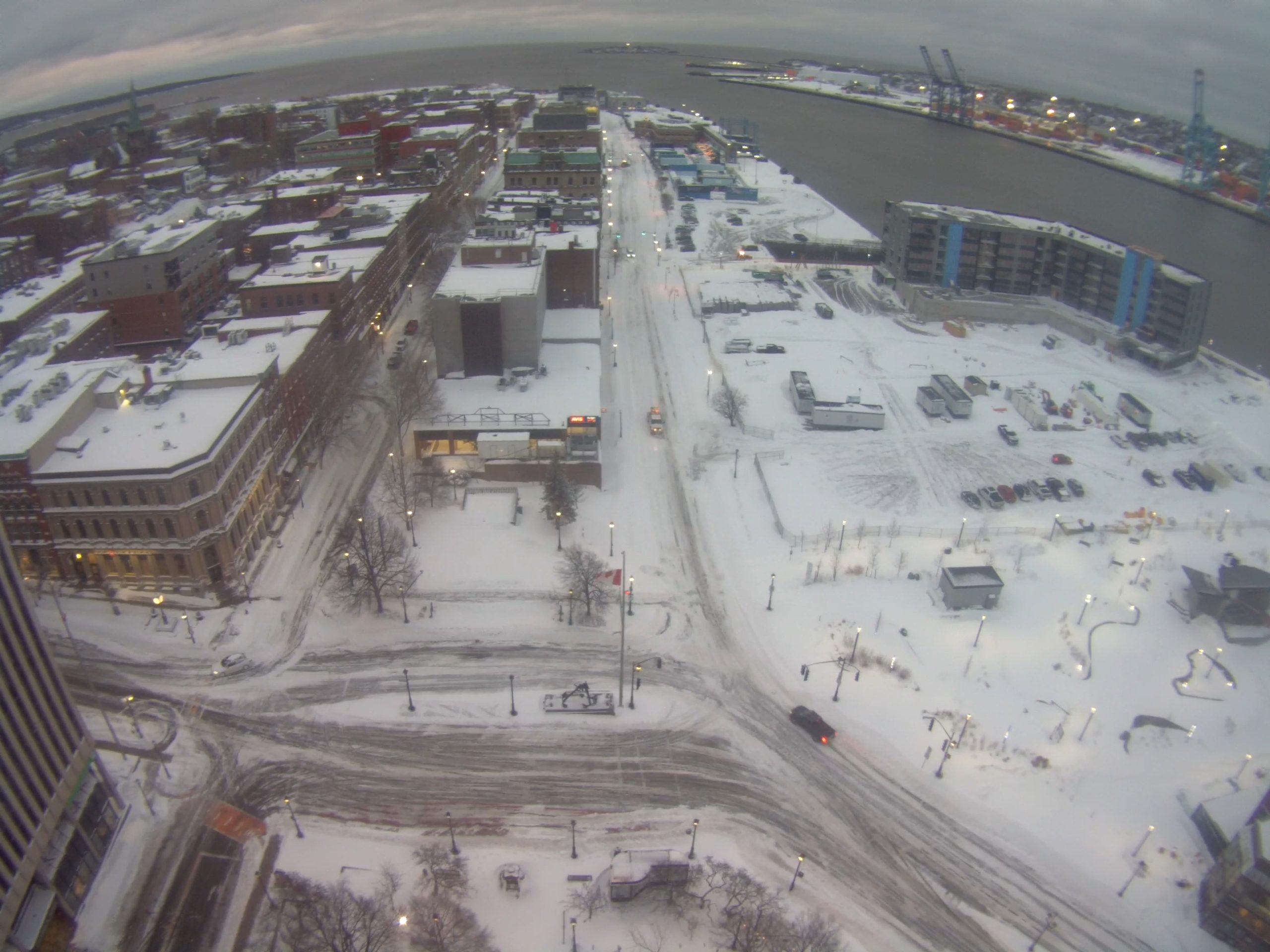 King Street covered in snow on Feb 24