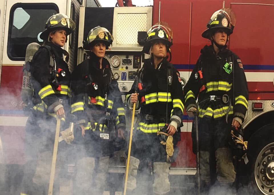 Saint John Firefighters recognizing female members