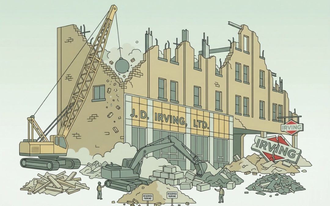 Saint John’s Historic Golden Ball Building Slated for Demolition