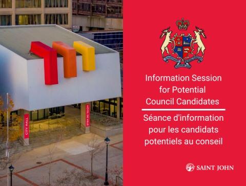 Saint John City Hall information session