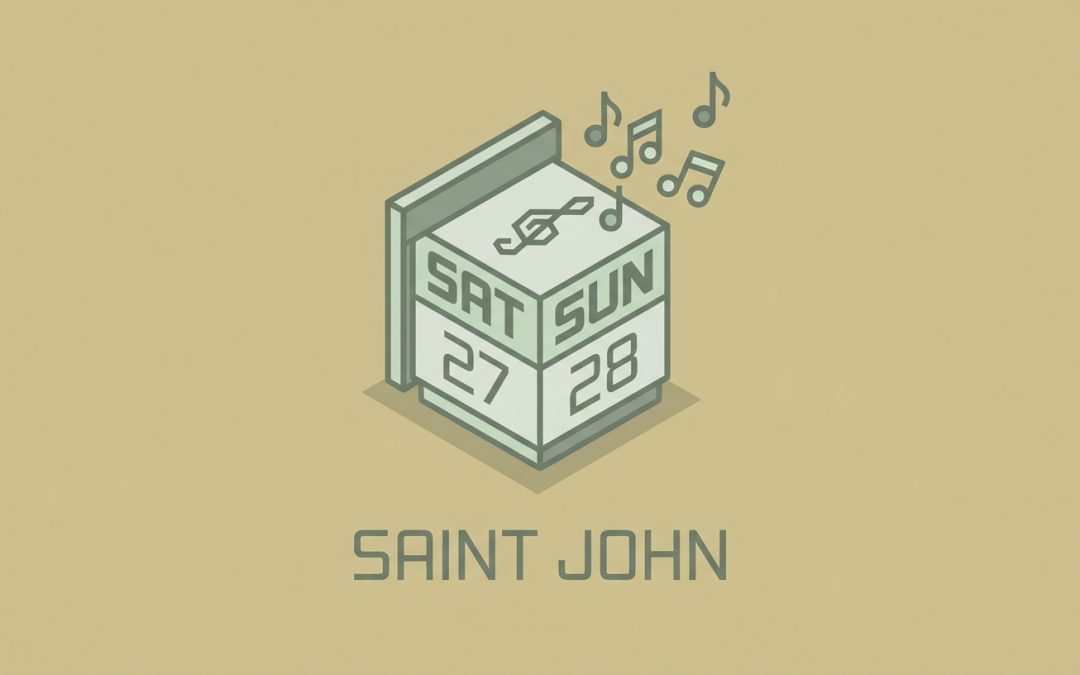 Things to Do in Saint John This Weekend: March 27 – April 2, 2026