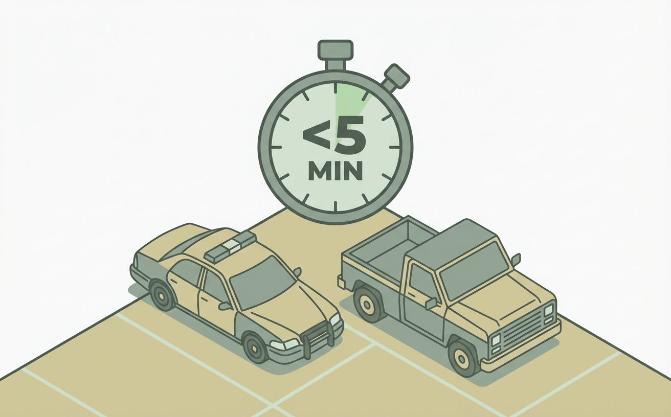 Saint John Police Nab Stolen Vehicle Suspect in Under 5 Minutes