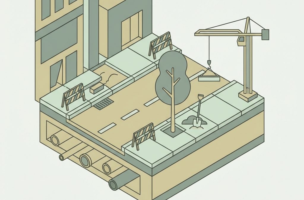 Major Infrastructure Overhaul Scheduled for Charlotte Street Near Queen Square