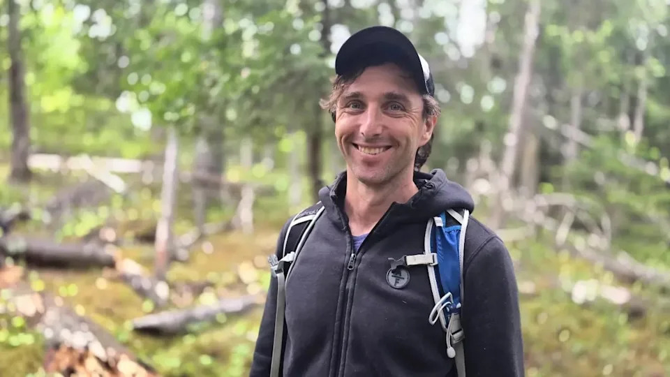 Chris Watson in Lorneville forest