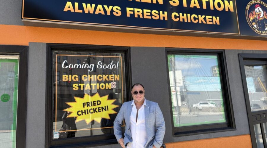 Yasin Alzamal Abu Nabbout, owner of Big Chicken Station