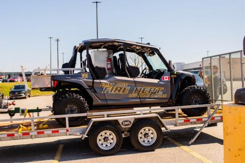 Saint John Fire Department Yamaha ATV