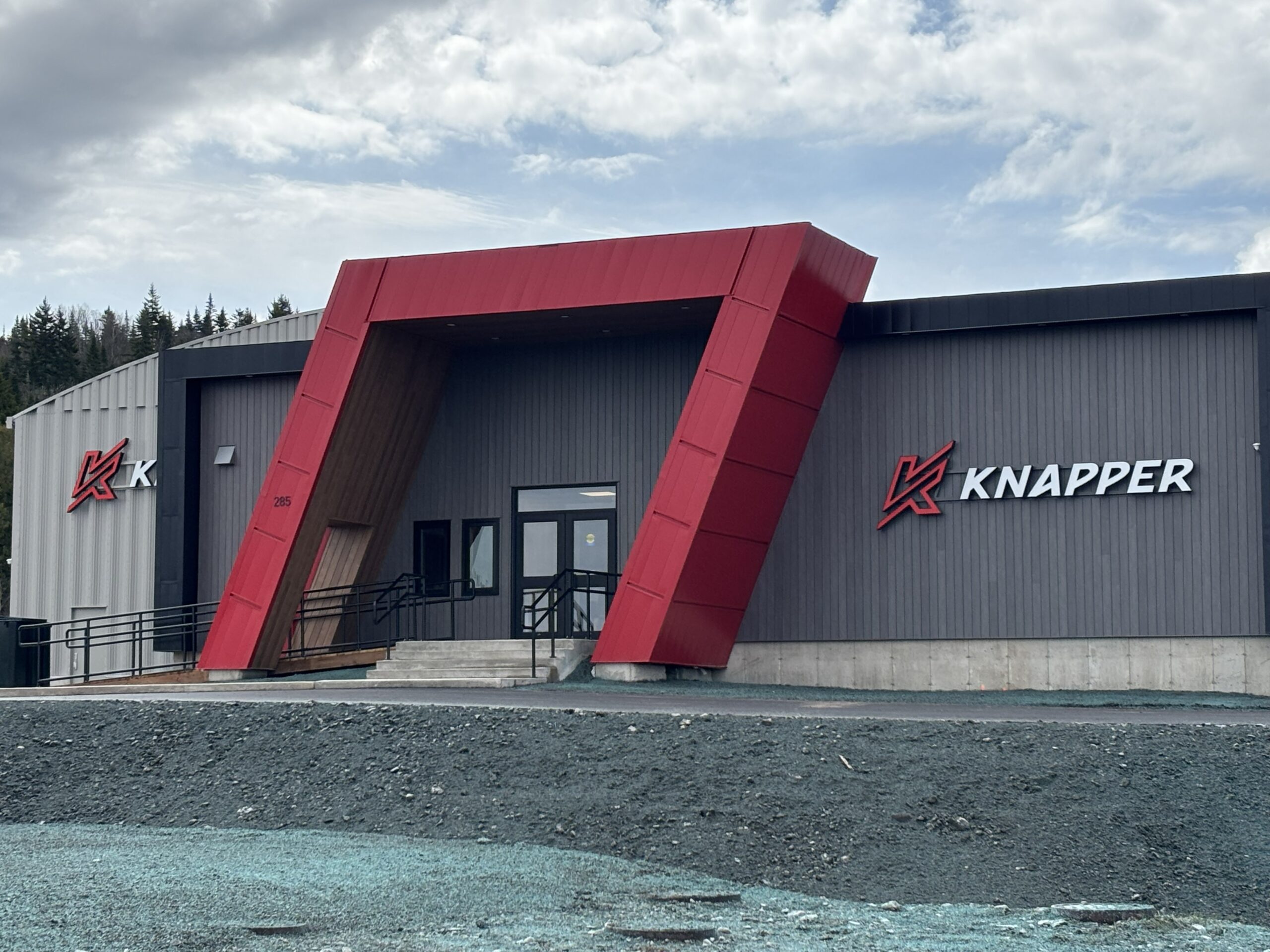 The Knapper Center in the McAllister Industrial Park