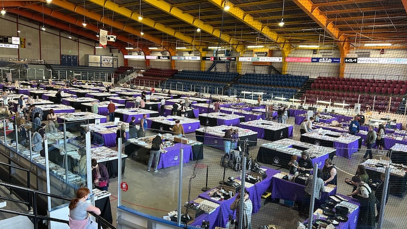 The Saint John NB Rock N Gem Show was held at the Lord Beaverbrook Arena.