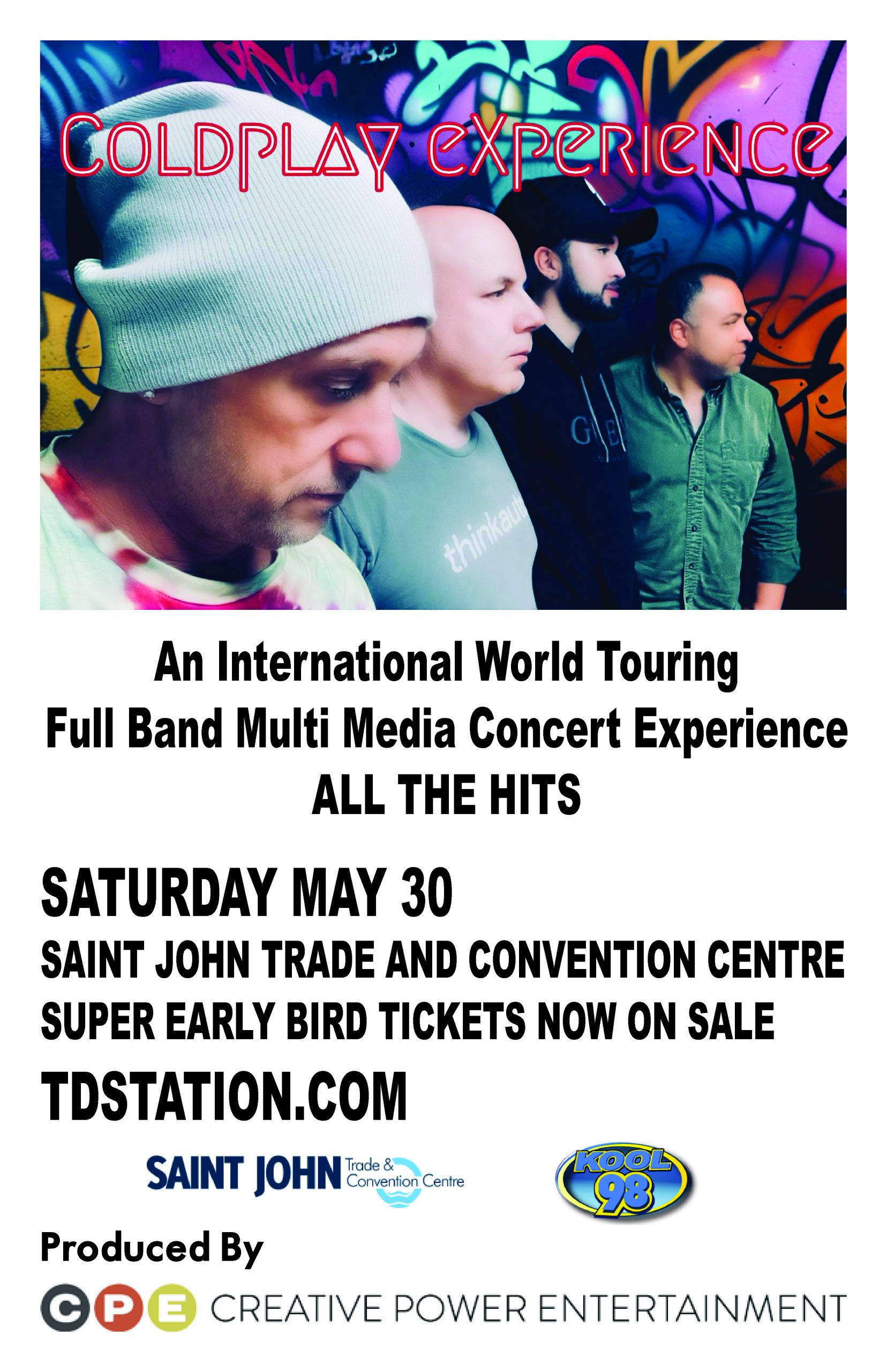 Coldplay Experience Live in Saint John