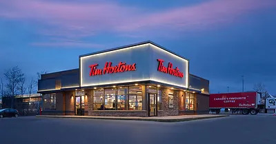 Tim Hortons restaurant exterior