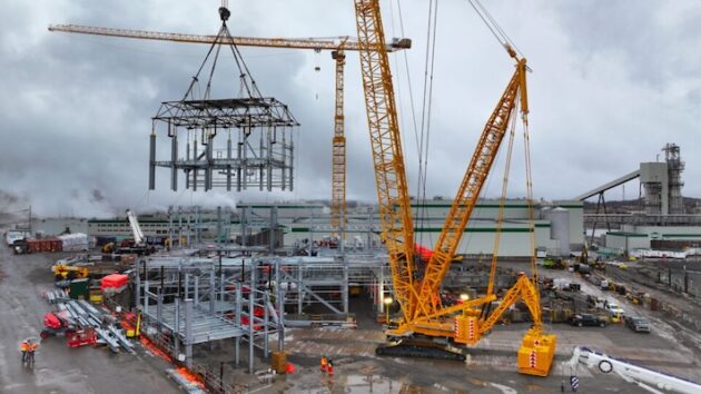 Project NextGen construction in Saint John