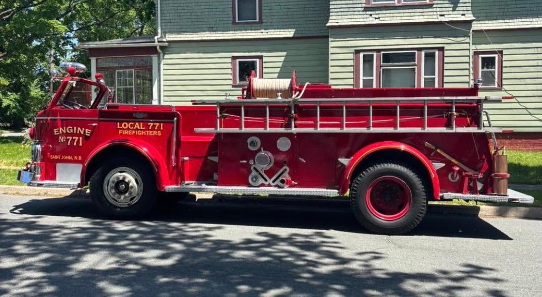1956 LaFrance fire truck