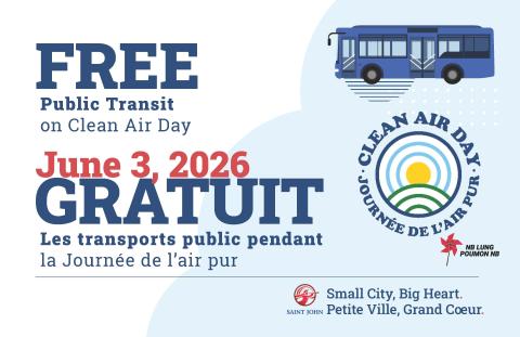 Clean Air Day Transit Poster