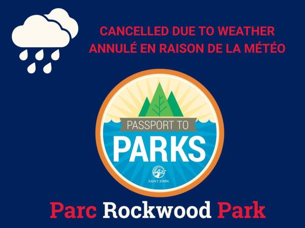Passport to Parks Cancelled graphic