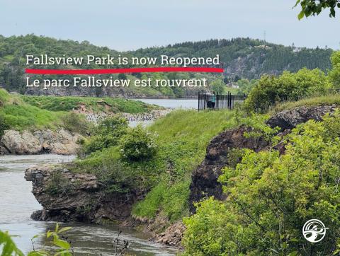 Fallsview Park and Avenue Reopen