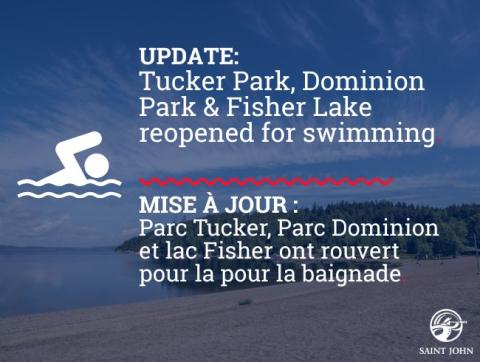 Tucker Park Beach in Saint John