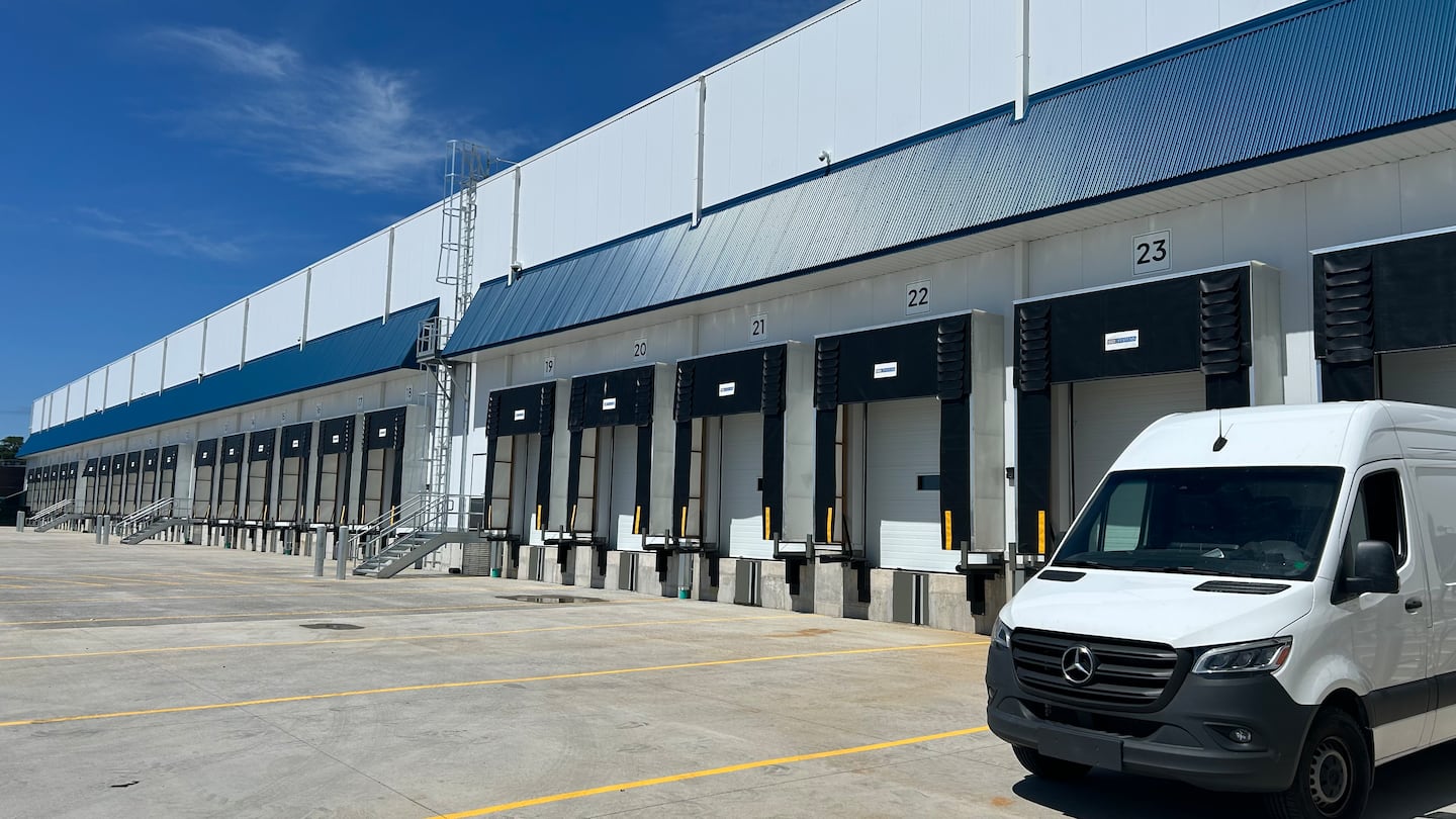 Americold cold storage facility at Port Saint John