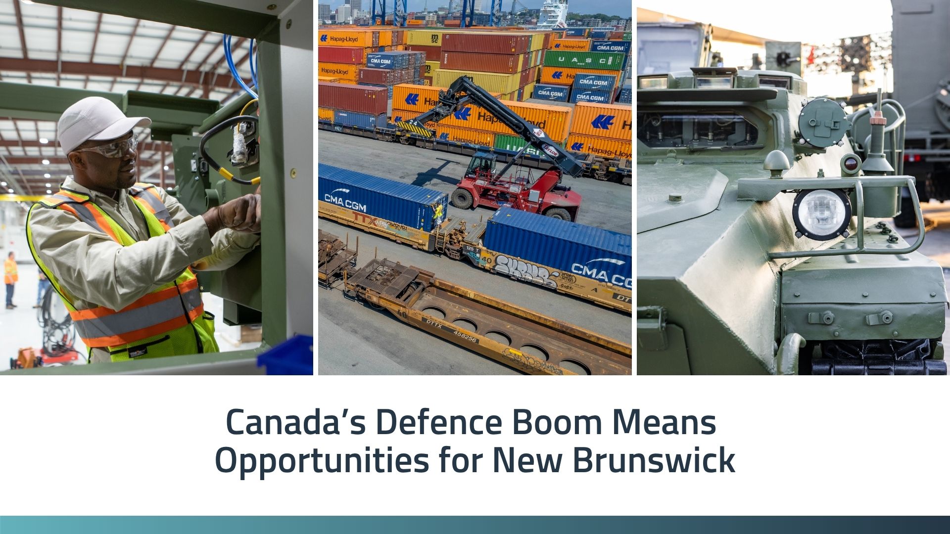 Canada's defence boom means opportunities for New Brunswick