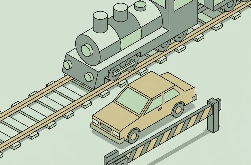 Saint John Warns Drivers: Never Stop on Railway Tracks