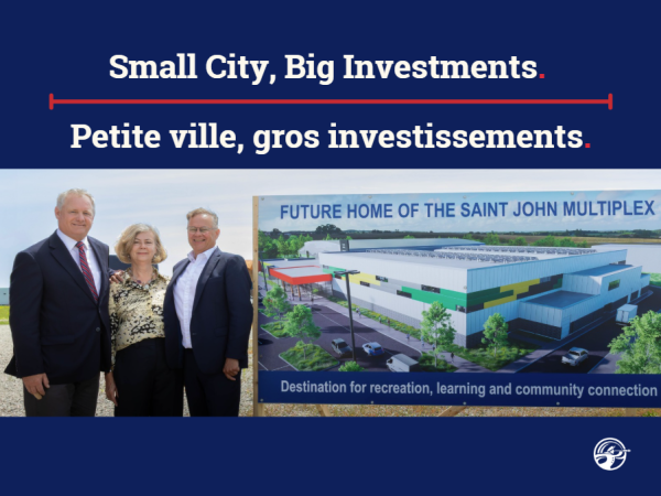 Multiplex funding announcement in Saint John