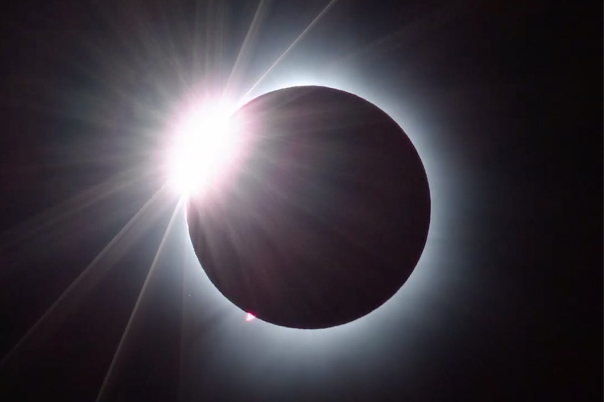 The April 8 2024 total solar eclipse captured by Stephan Hamel in Fredericton NB Canada