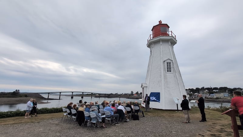 A lighthouse on Campobello Island in New Brunswick