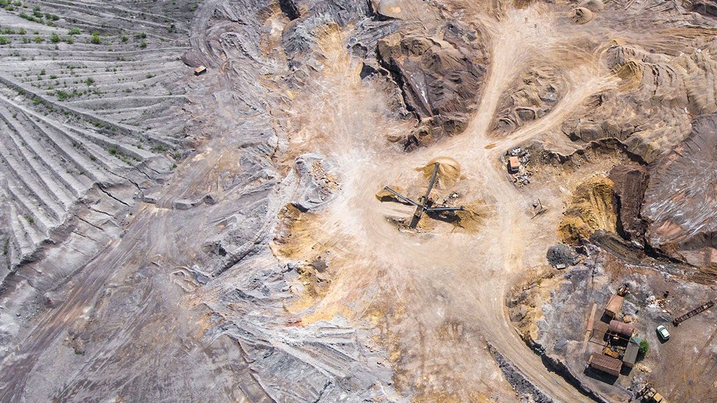 Mining operations in New Brunswick