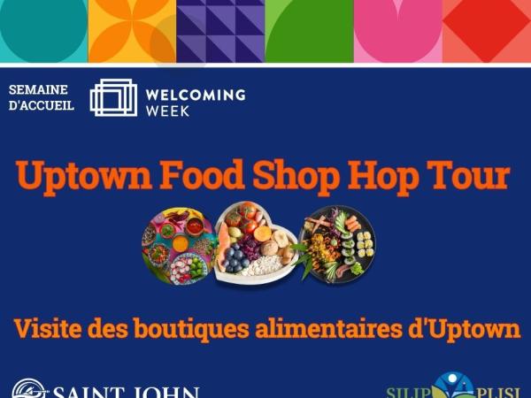Uptown Food Shop Hop promotional image
