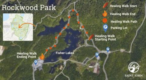 Healing Walk Map