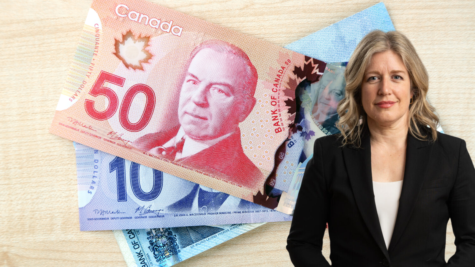 Graphic of Premier Susan Holt