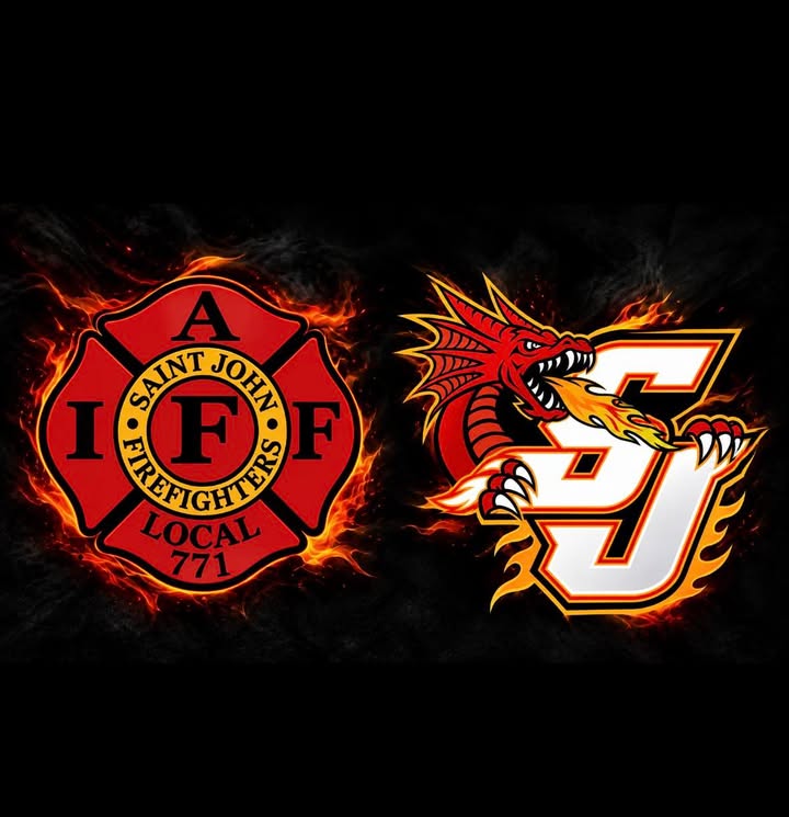 Saint John Flames Sponsorship Graphic