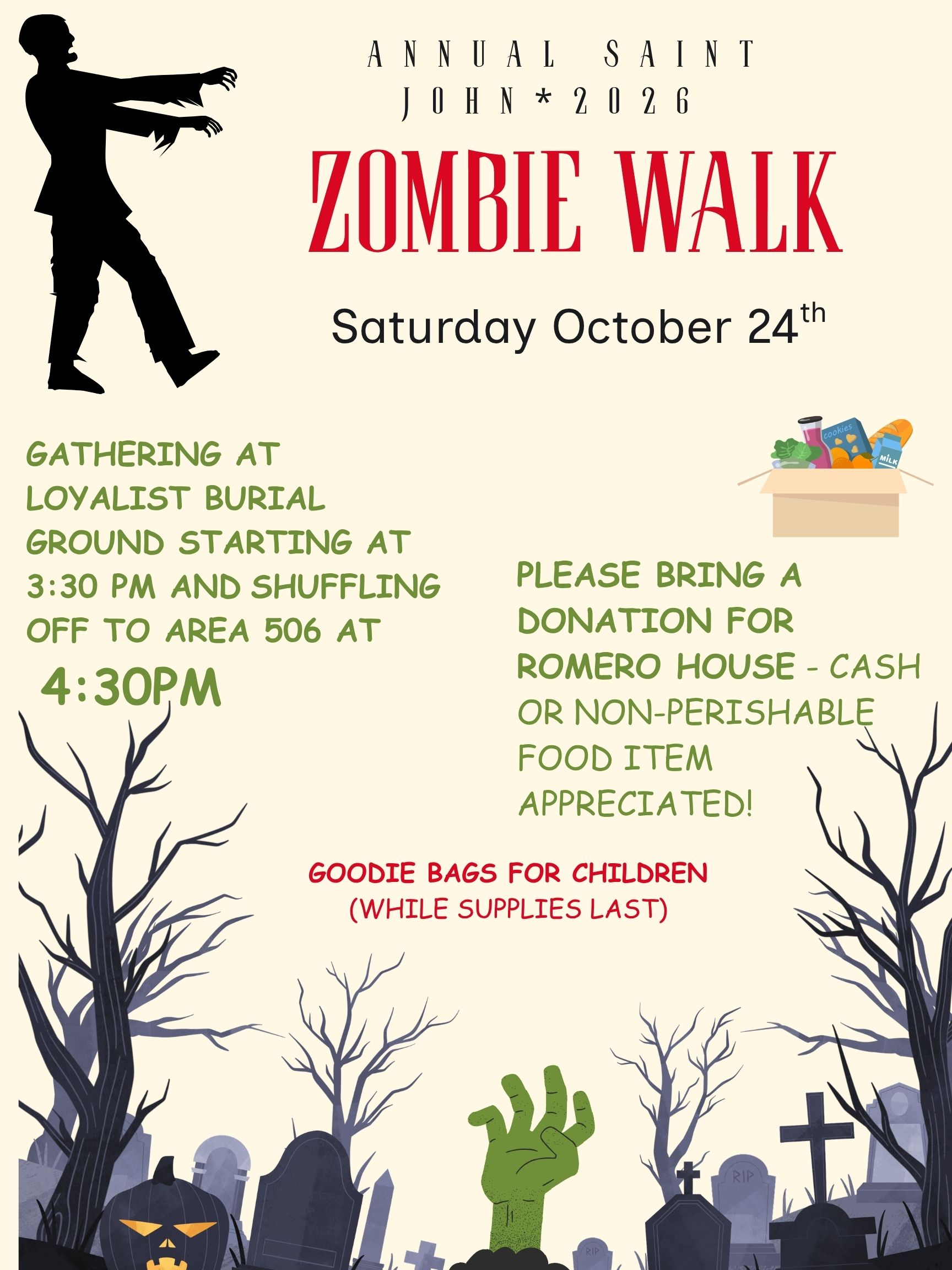 Annual Saint John Zombie Walk