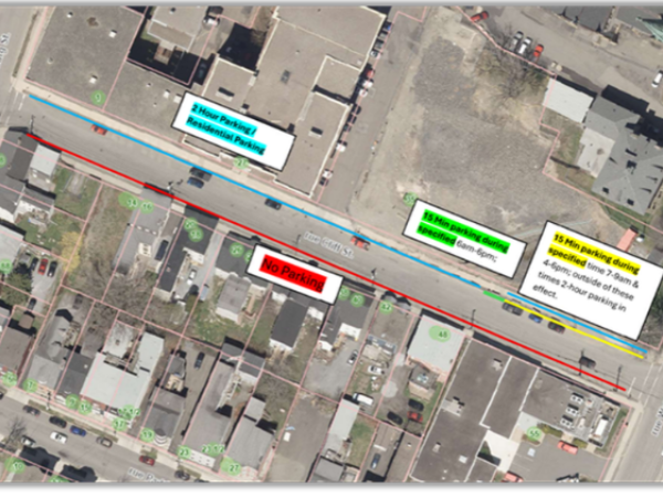 Cliff Street Parking Changes